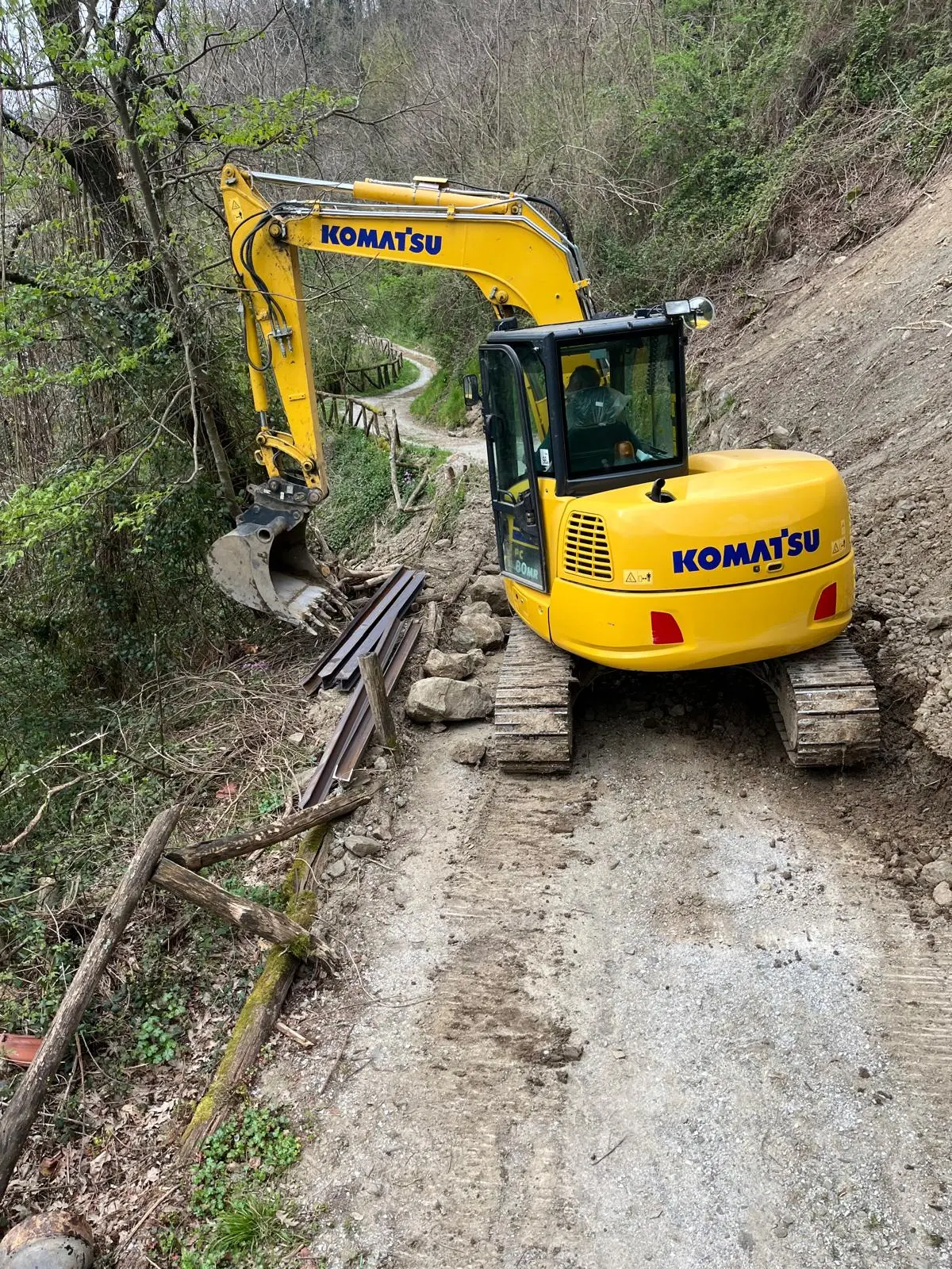 Escavatore Komatsu PC 80