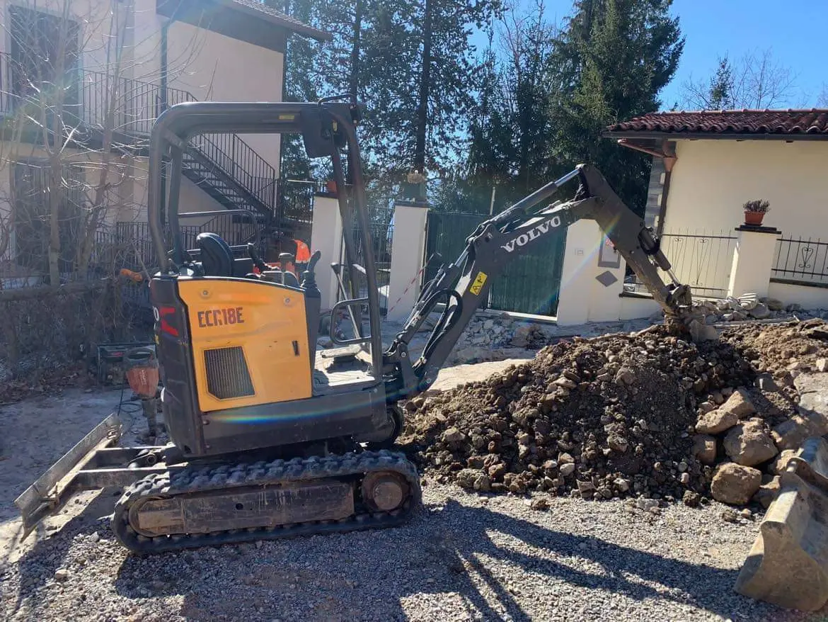 Escavatore Volvo ECR 18