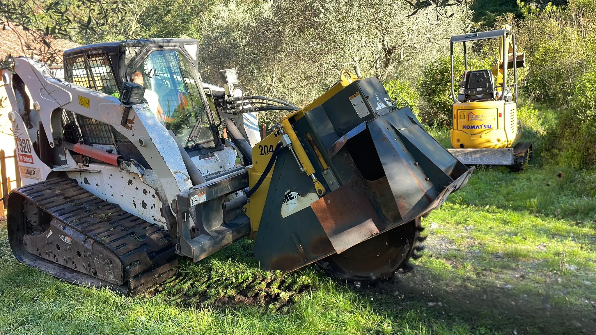 Pala cingolata Bobcat T320